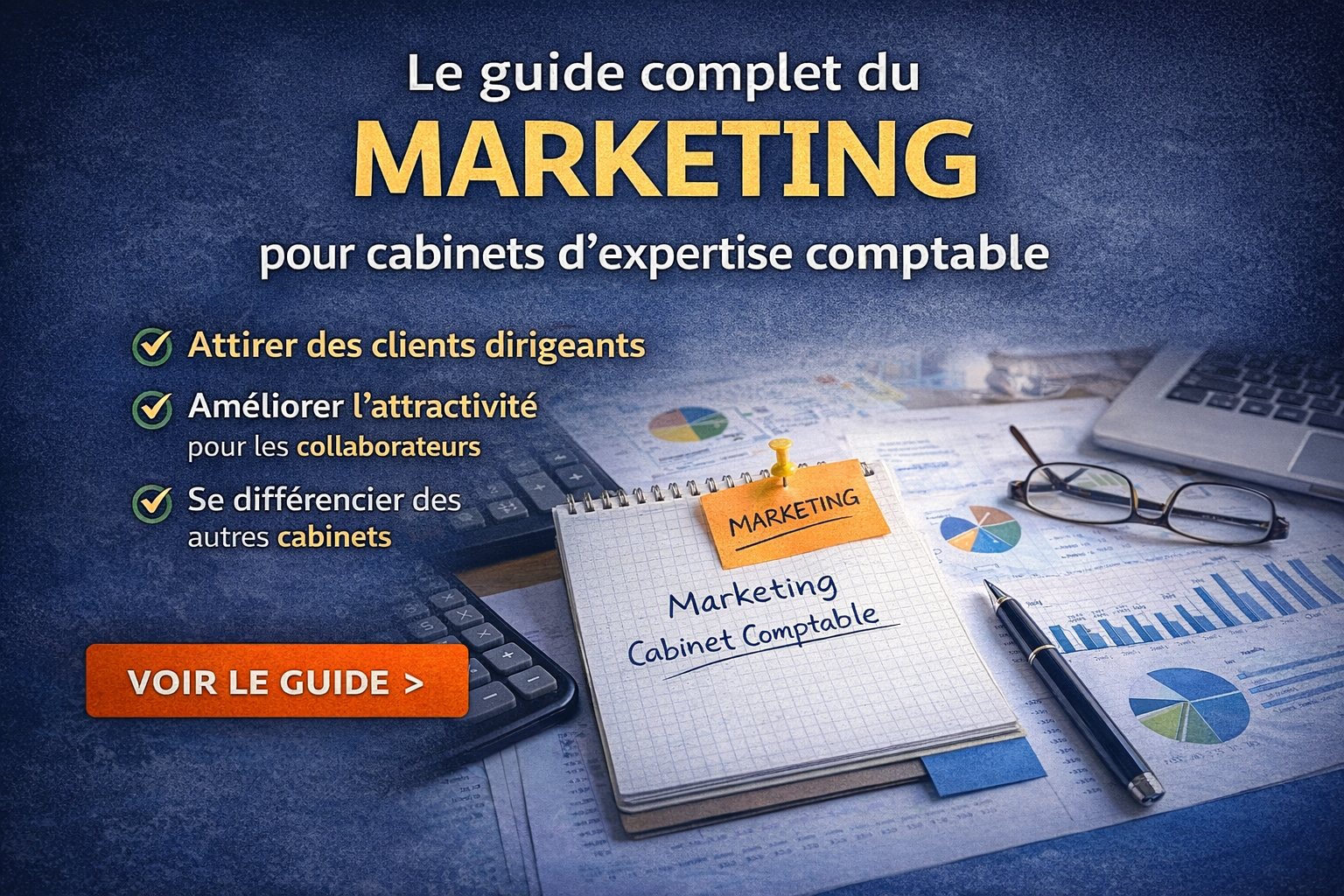 Marketing pour cabinet comptable : le guide complet