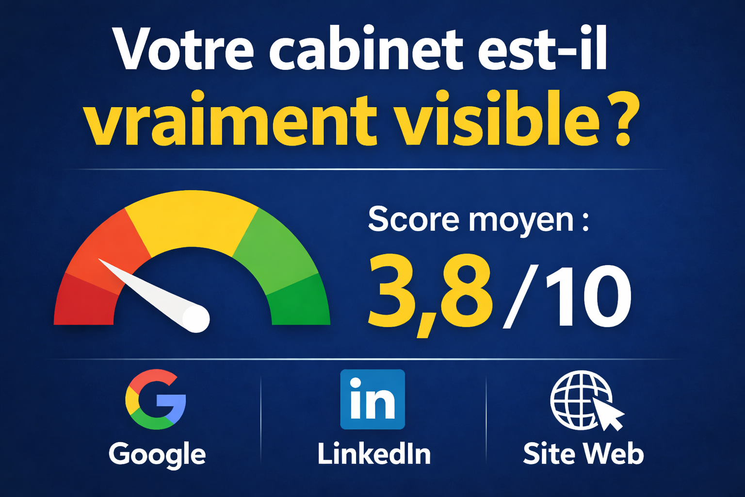 Audit de visibilité gratuit pour cabinet comptable : obtenez votre score en 60 secondes