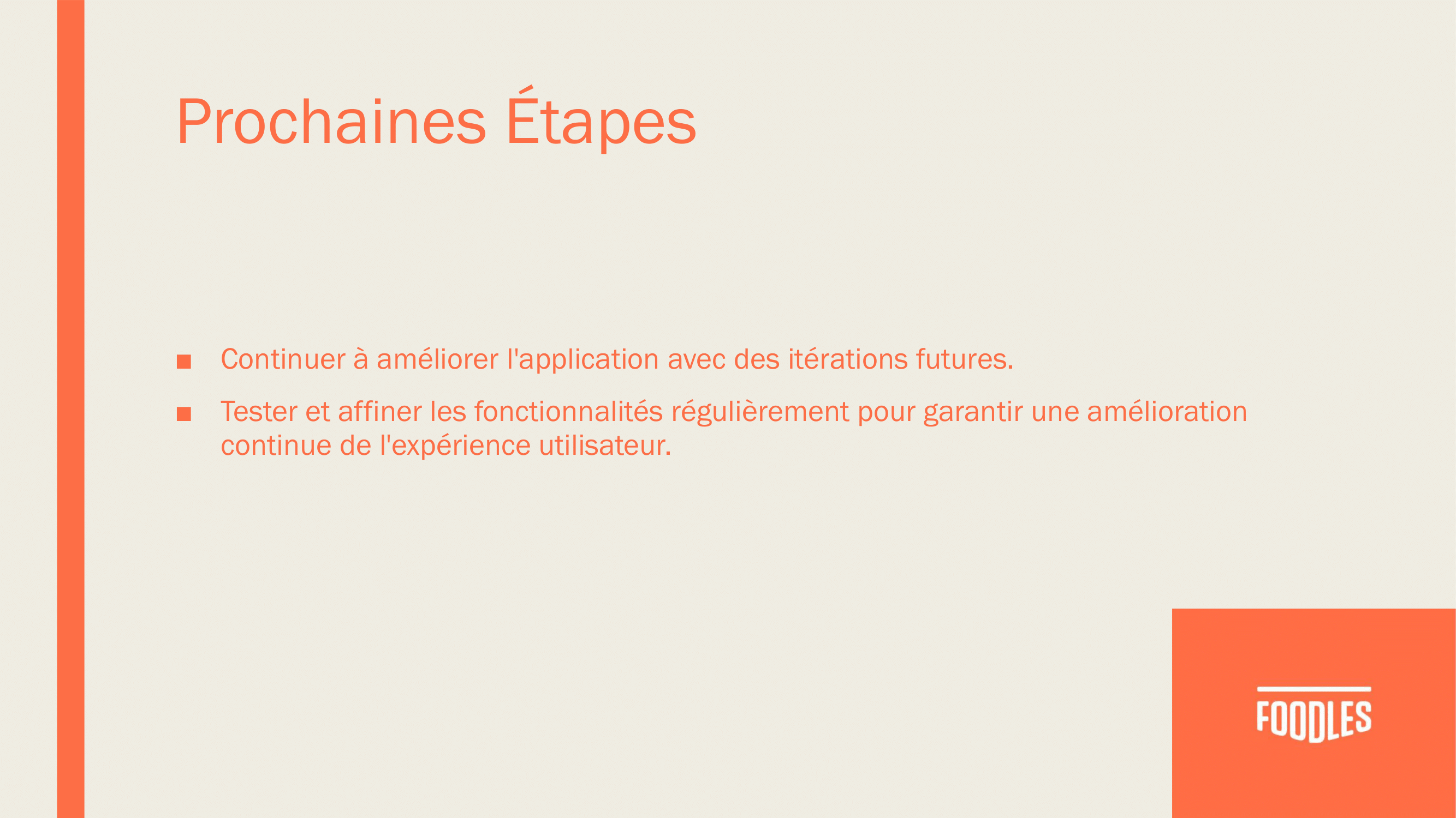 Support de présentation